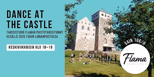 Flaman Dance at the Castle -puistotunnit kes\u00e4ll\u00e4 2026