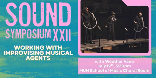 SSXXII Workshops: Working with Improvising Musical Agents with Weather Vane
