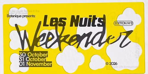 Les Nuits Weekender 2026