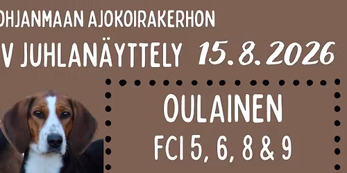 Pohjois-Pohjanmaan Ajokoirakerhon 50-v juhlan\u00e4yttely