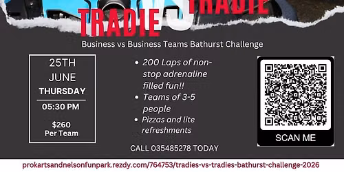 Tradie Vs. Tradie Bathurst Challenge 2026