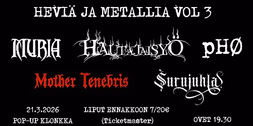 Hevi\u00e4 ja metallia Vol. 3