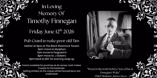 Finnegan's Wake Annual Pub Crawl