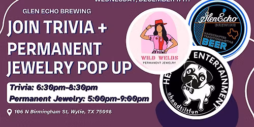 Wylie Permanent Jewelry Pop Up + Trivia