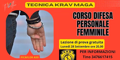 Al Piicaflor corso Difesa Personale Femminile