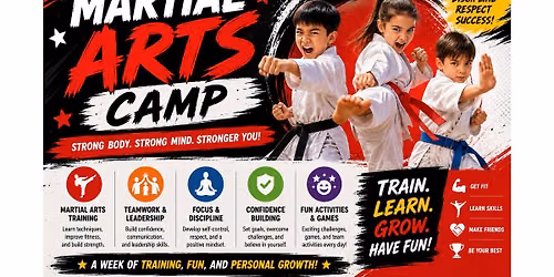 Martial Arts Camp- Week 6