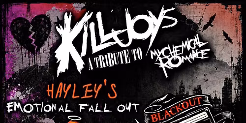 9\/4\/26 - Live EMO Night at 89 North - Blackout Radio, Hayley's EMOtional Fall Out, Killjoys