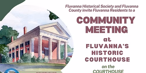 Community Meeting on the Courthouse Restoration Project
