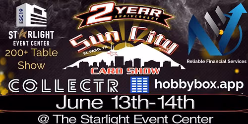 Sun City Card Show 2 Year Anniversary!