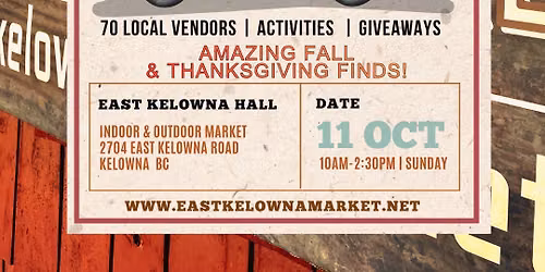 Annual Gratitude East Kelowna Market