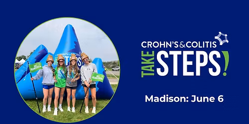 Madison Take Steps for Crohn's & Colitis Foundation