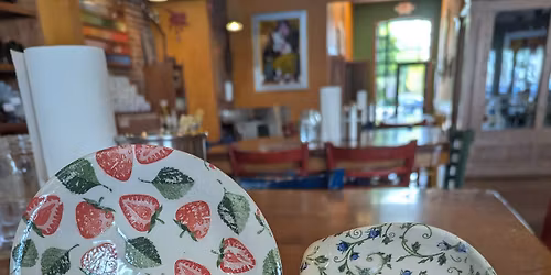 Transfer Paper Pottery Class