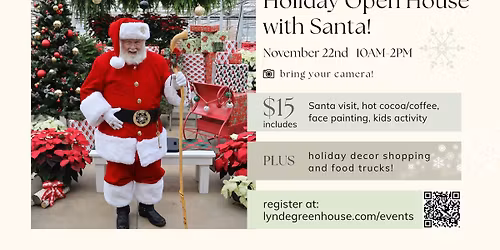 Holiday Open House with Santa!