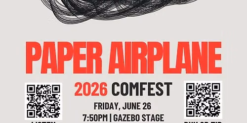 Paper Airplane at Comfest | Gazebo Stage