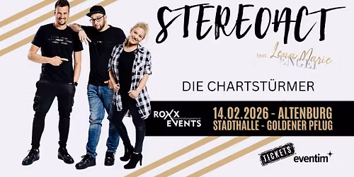14.02. STEREOACT & Lena Marie Engel LIVE | ALTENBURG (Goldener Pflug)