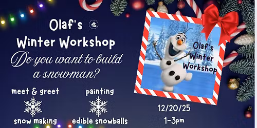 Olaf's Winter Workshop