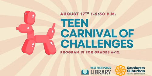 Teen Carnival of Challenges