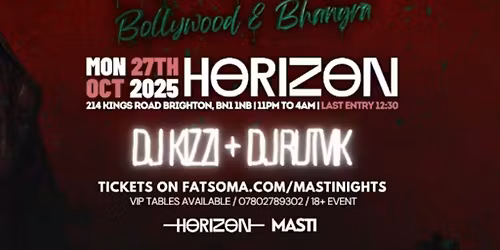 Masti Nights PRESENTS Desi Halloween | Horizon