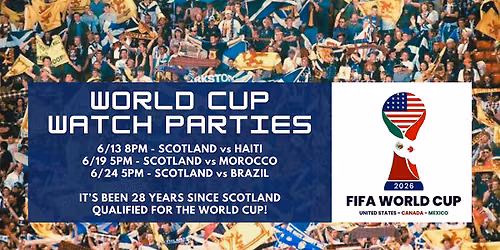 World Cup Watch Parties at Angry Scotsman Brewing