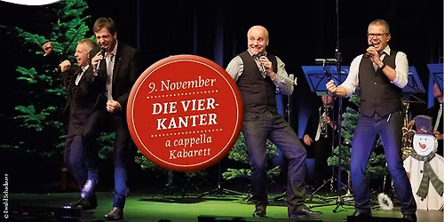 Die VIERKANTER - a cappella Kabarett