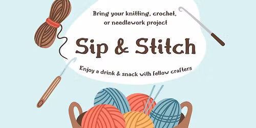 Sip & Stitch Night *Date Change*