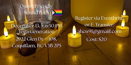 Queer Friendly Sound Bath