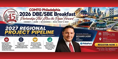 COMTO Philadelphia DBESBE Networking Breakfast Forum 2026