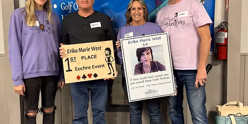 Euchre fundraiser for the Erika West Memorial Scholarship fund