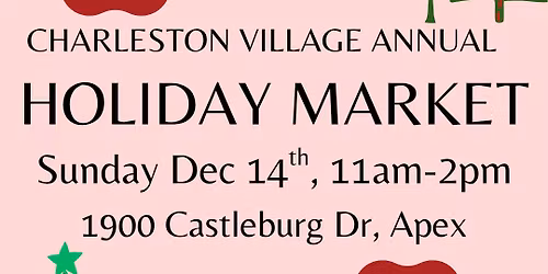 Charleston Village Makers Market