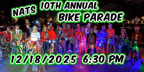 NATs Holiday Bike Parade