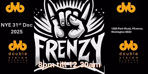 New Years Eve Party - Double Vision Brewing -Frenzy