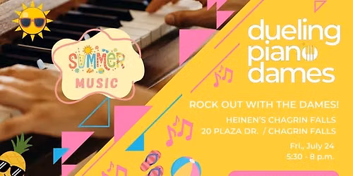 Dueling Piano Dames Trio plays Heinen's Chagrin Falls