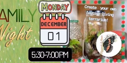 Book Fair Grand Opening Night-Terrarium Family Night