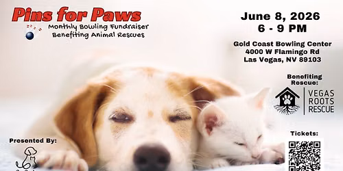 Pins for Paws Benefiting Vegas Roots Rescue