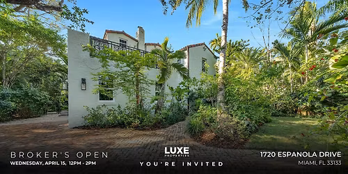 Brokers Open - 1720 Espa\u00f1ola Dr