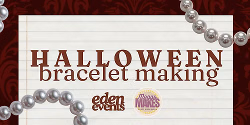 Halloween Bracelet Making