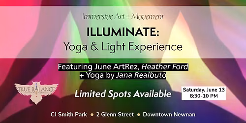 ILLUMINATE: Yoga & Light Experience at CJ Smith Park