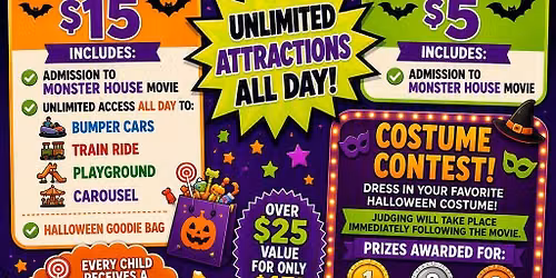 Halloween-Monster House movie and Funset FUN