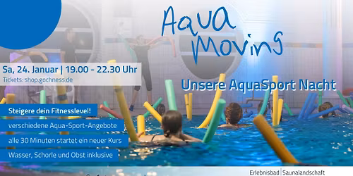 AquaMoving - Unsere AquaSport-Nacht 