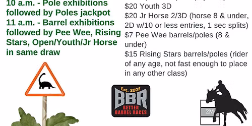 Dino Dash Barrels & Poles Jackpot