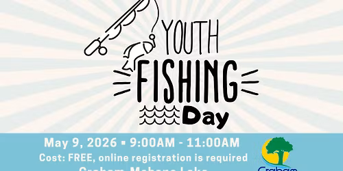 Youth Fishing Day at Graham-Mebane Lake