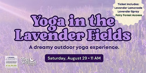 Yoga in the Lavender Fields