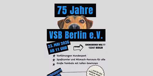 75 Jahre VSB Berlin e.V. - Tag der offenen T\u00fcr