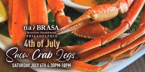 4th of July All you can eat Snow Crab Legs