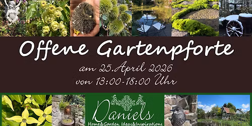 Offene Gartenpforte