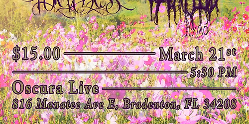 Cancer Benefit Show ft. In Gloom, Drosera, Burial Joy, & More @ Oscura