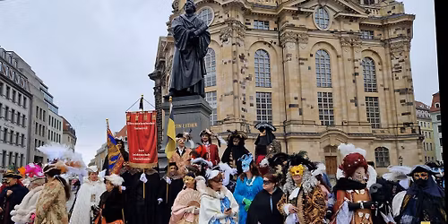 Flanieren zum 5. Elbvenezianischen Carneval
