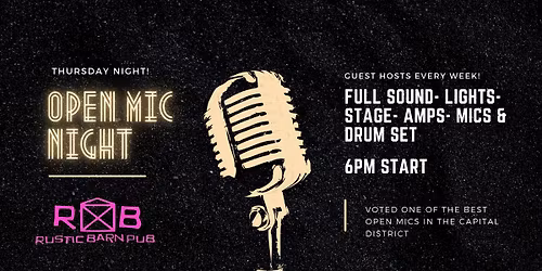 Open Mic Night Featuring Chris Sanders