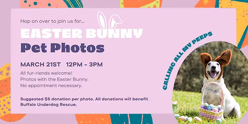 Photos with the Easter Bunny