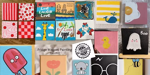 Fridge Magnet Painting